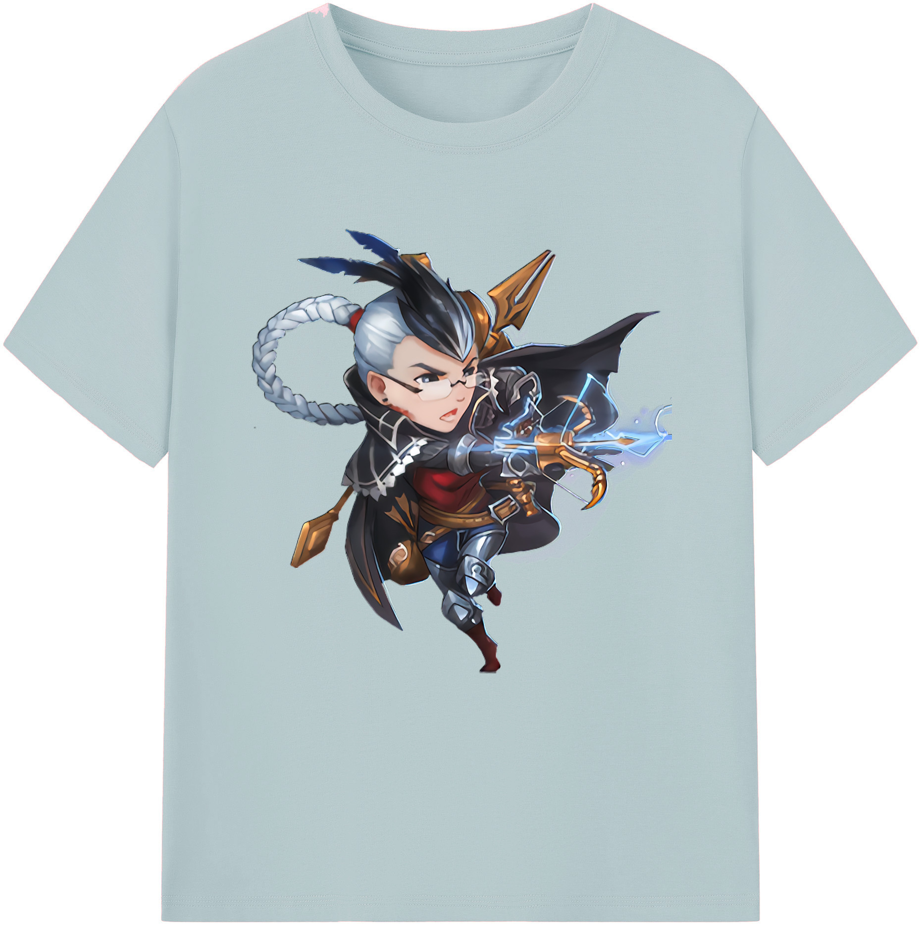 リーグ・オブ・レジェンド League of Legends LOL 綿100％半袖Tシャツ（フロントプリント）